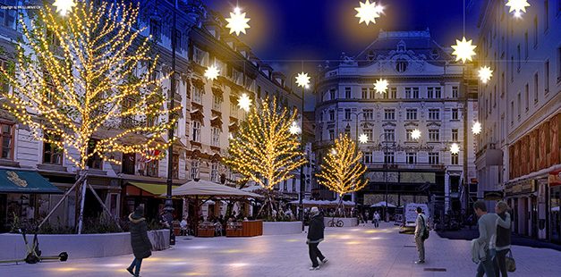 In Wien strahlen wieder die Weihnachtslichter